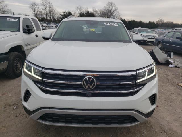 1V2TR2CA1MC502618 - 2021 VOLKSWAGEN ATLAS SEL PREMIUM WHITE photo 5