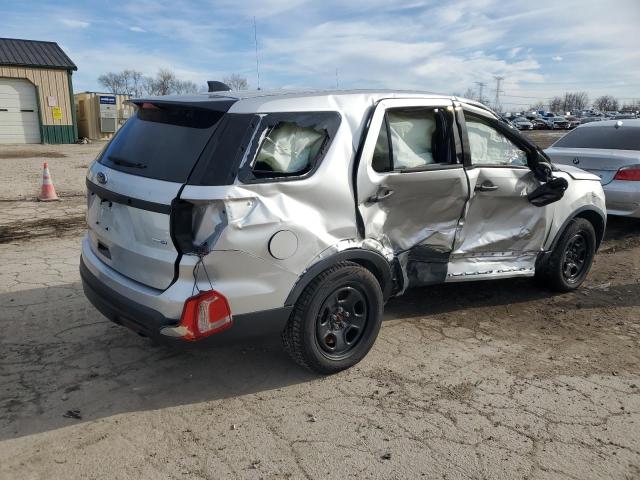 1FM5K8AR0GGA19463 - 2016 FORD EXPLORER POLICE INTERCEPTOR 银色 照片 3