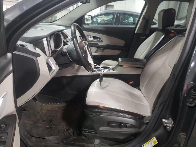 2GNFLGE3XE6121637 - 2014 CHEVROLET EQUINOX LT GRAY photo 7