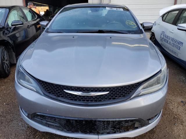 1C3CCCBG2FN517591 - 2015 CHRYSLER 200 S SILVER photo 5