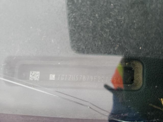 1G1ZH57B79F221554 - 2009 CHEVROLET MALIBU 1LT 黑色 照片 12