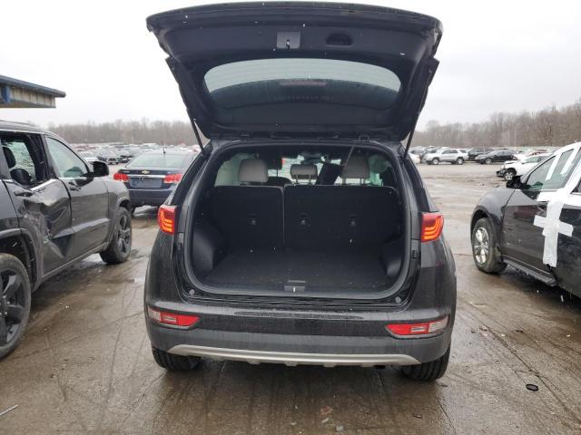 KNDPNCAC0K7559102 - 2019 KIA SPORTAGE EX BLACK photo 6