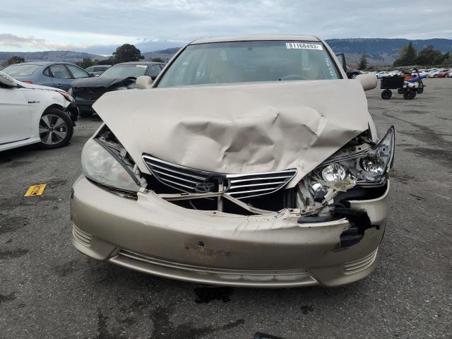 4T1BE30KX6U147405 - 2006 TOYOTA CAMRY LE TAN photo 5