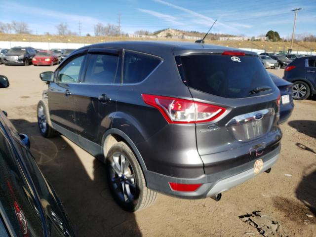 1FMCU9H99DUA48860 - 2013 FORD ESCAPE SEL GRAY photo 2