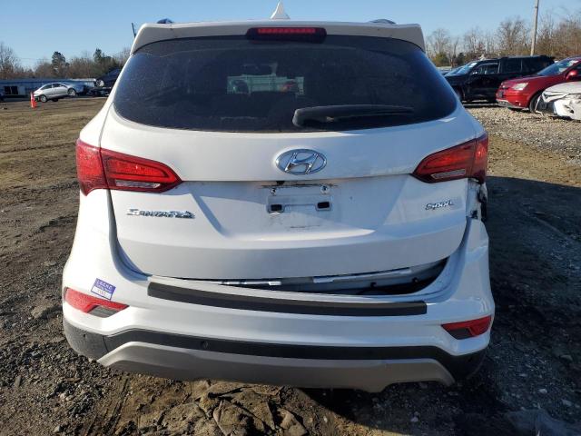 5NMZU3LB4HH034738 - 2017 HYUNDAI SANTA FE S WHITE photo 6