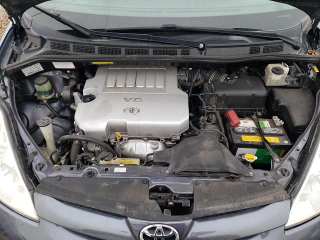 5TDZK23C47S065685 - 2007 TOYOTA SIENNA CE CHARCOAL photo 12