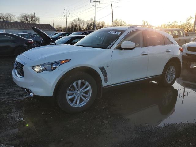 JN8CS1MW7HM416096 - 2017 INFINITI QX70 WHITE photo 1