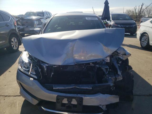 1HGCR2F3XHA240938 - 2017 HONDA ACCORD LX SILVER photo 5