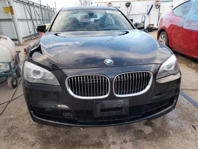 WBAKC8C5XCC434965 - 2012 BMW 750LI LXI BLACK photo 5