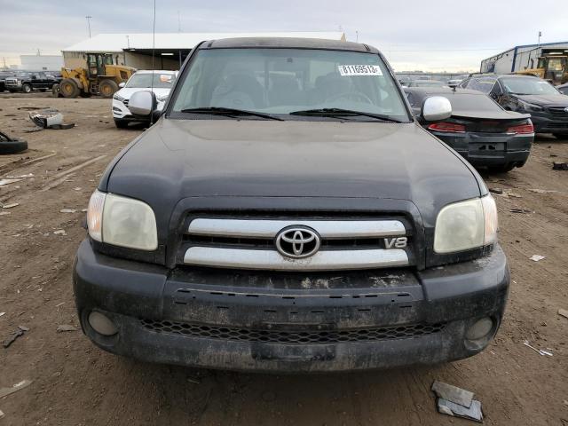 5TBBT44186S473685 - 2006 TOYOTA TUNDRA ACCESS CAB SR5 BLACK photo 5