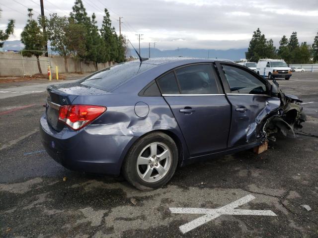 1G1PC5SB7E7202228 - 2014 CHEVROLET CRUZE LT BLUE photo 3