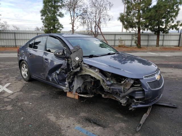 1G1PC5SB7E7202228 - 2014 CHEVROLET CRUZE LT BLUE photo 4