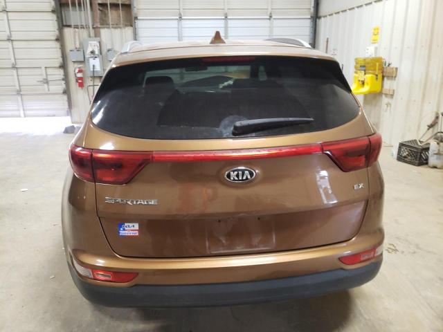 KNDPN3AC5J7431842 - 2018 KIA SPORTAGE EX BROWN photo 6