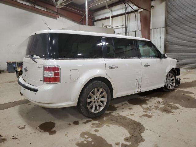 2FMEK62C49BA04280 - 2009 FORD FLEX SEL WHITE photo 3