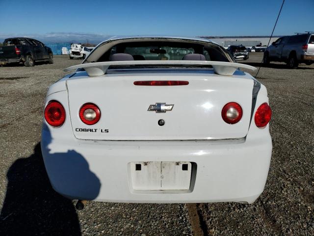 1G1AL12F457576670 - 2005 CHEVROLET COBALT LS WHITE photo 6