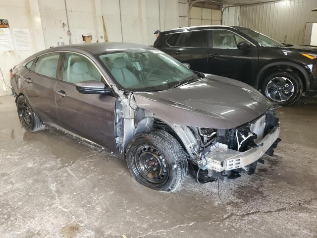 19XFC2F54HE017497 - 2017 HONDA CIVIC LX GRAY photo 4