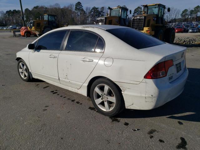 1HGFA16877L114520 - 2007 HONDA CIVIC EX WHITE photo 2