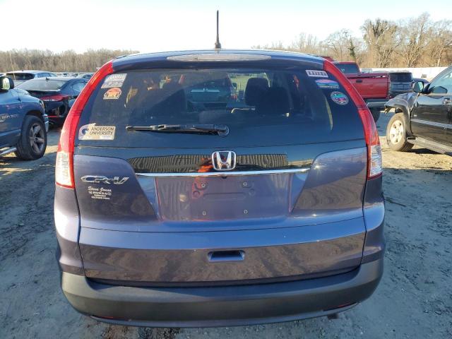 5J6RM3H54CL035358 - 2012 HONDA CR-V EX BLUE photo 6