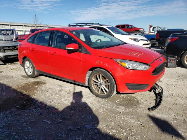 1FADP3F27GL399656 - 2016 FORD FOCUS SE RED photo 4