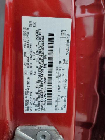 1FMCU0G77GUB55969 - 2016 FORD ESCAPE SE RED photo 14