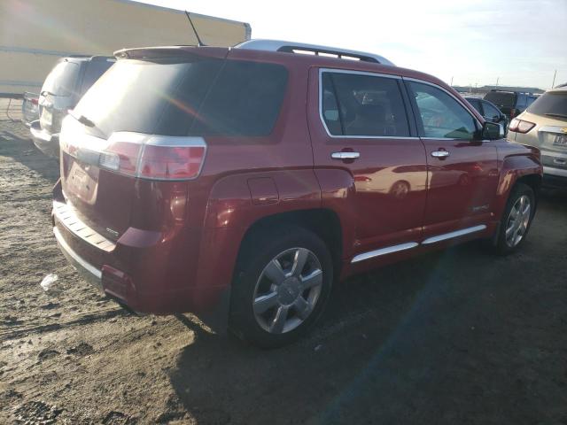 2GKFLZE33D6313148 - 2013 GMC TERRAIN DENALI RED photo 3