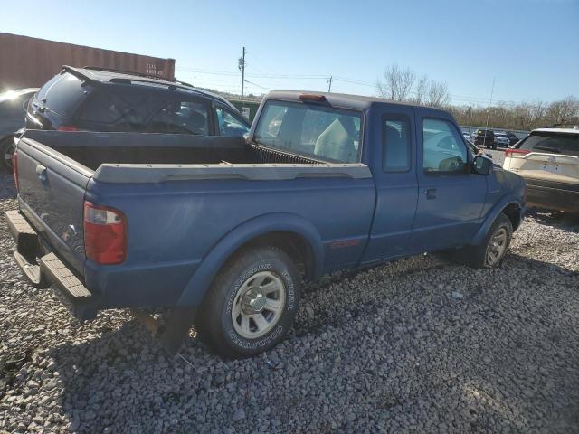 1FTYR14U41PB30710 - 2001 FORD RANGER SUPER CAB BLUE photo 3