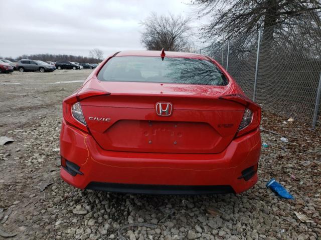 2HGFC2F76HH507768 - 2017 HONDA CIVIC EX RED photo 6