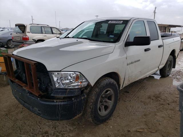 1C6RD7FP9CS247431 - 2012 DODGE RAM 1500 ST WHITE photo 1