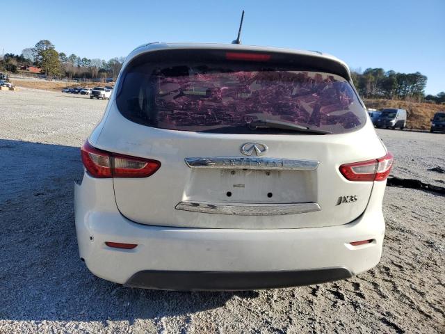 5N1AL0MN2DC324035 - 2013 INFINITI JX35 WHITE photo 6