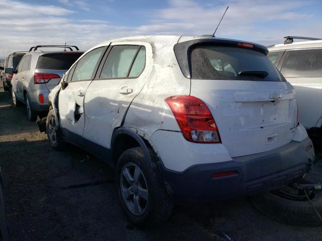 KL7CJPSBXFB074618 - 2015 CHEVROLET TRAX 1LS WHITE photo 2