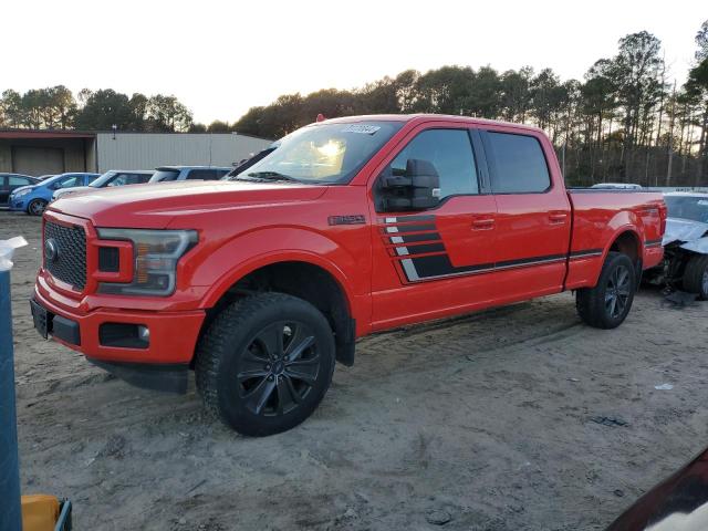 1FTFW1E57JFB90753 - 2018 FORD F150 SUPERCREW RED photo 1