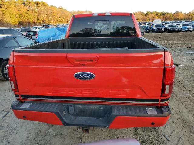 1FTFW1E57JFB90753 - 2018 FORD F150 SUPERCREW RED photo 6