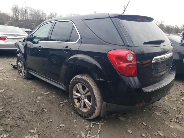 2GNALBEK0D1258408 - 2013 CHEVROLET EQUINOX LS BLACK photo 2