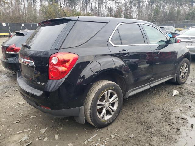 2GNALBEK0D1258408 - 2013 CHEVROLET EQUINOX LS BLACK photo 3