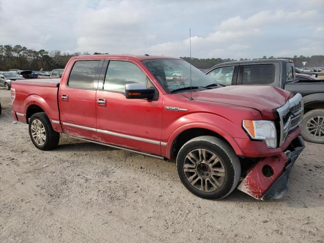 1FTFW1CVXAFC23036 - 2010 FORD F150 SUPERCREW RED photo 4