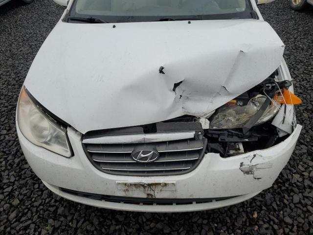 KMHDU46D88U446758 - 2008 HYUNDAI ELANTRA GLS WHITE photo 11