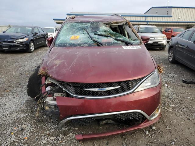 2C4RC1EG1JR291545 - 2018 CHRYSLER PACIFICA TOURING L PLUS MAROON photo 5