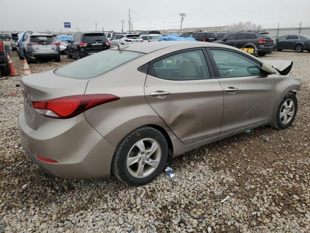 5NPDH4AEXEH499931 - 2014 HYUNDAI ELANTRA SE GOLD photo 3