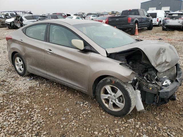 5NPDH4AEXEH499931 - 2014 HYUNDAI ELANTRA SE GOLD photo 4