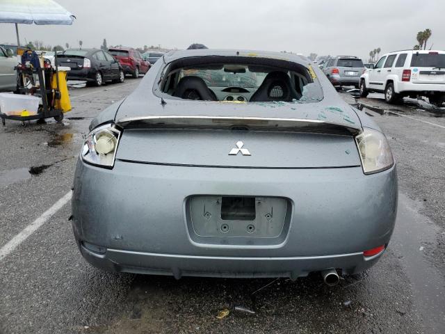 4A3AK24FX7E023966 - 2007 MITSUBISHI ECLIPSE GS GRAY photo 6