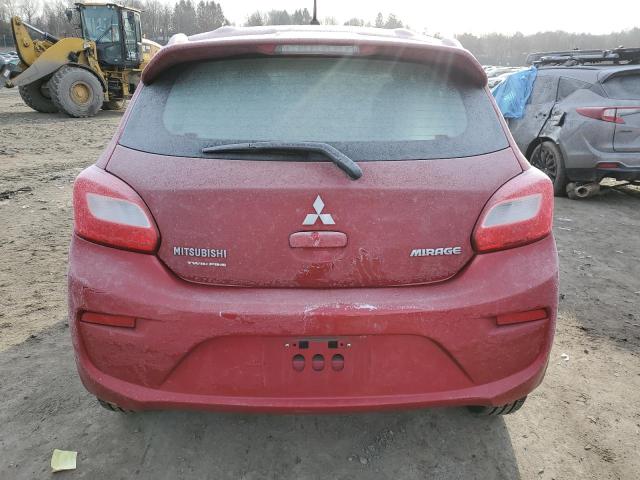 ML32A3HJ5HH006025 - 2017 MITSUBISHI MIRAGE ES RED photo 6