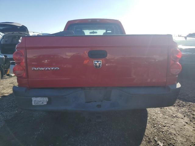 1D7HW22K77S138070 - 2007 DODGE DAKOTA ST RED photo 6