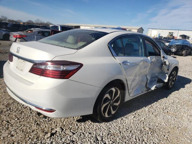 1HGCR2F88HA125265 - 2017 HONDA ACCORD EXL WHITE photo 3