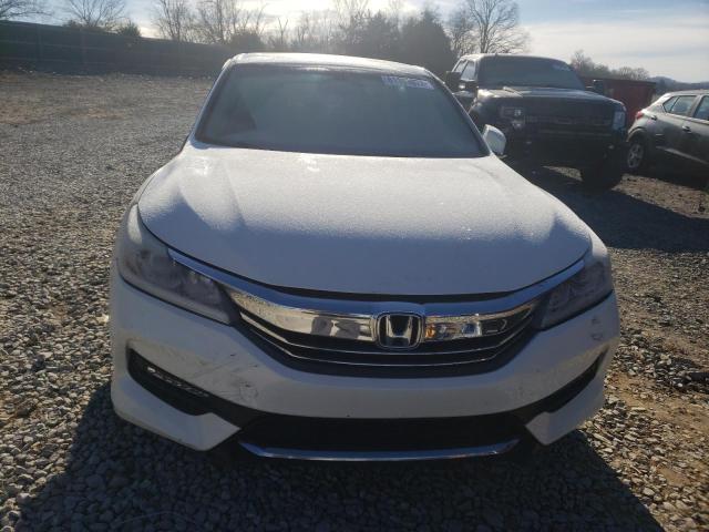 1HGCR2F88HA125265 - 2017 HONDA ACCORD EXL WHITE photo 5