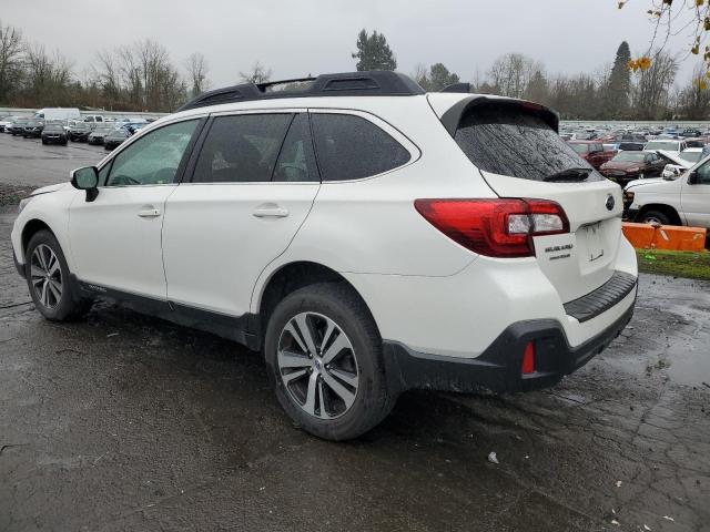 4S4BSANC3K3209936 - 2019 SUBARU OUTBACK 2.5I LIMITED WHITE photo 2