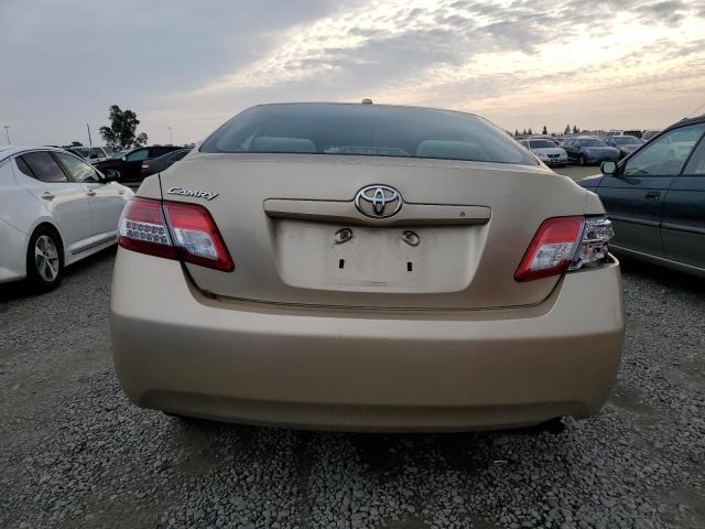 4T1BF3EK8BU625742 - 2011 TOYOTA CAMRY BASE BEIGE photo 6