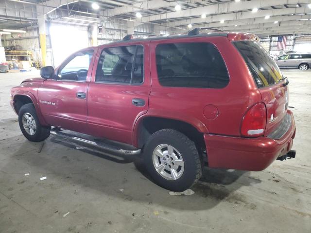 1B4HS28Y2WF111249 - 1998 DODGE DURANGO RED photo 2