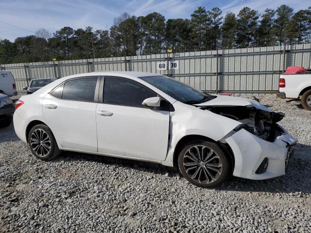 2T1BURHE7EC180365 - 2014 TOYOTA COROLLA L WHITE photo 4