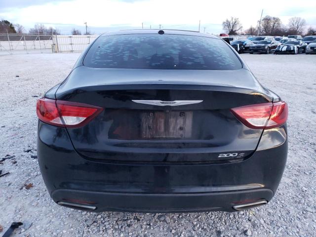 1C3CCCBG5FN581009 - 2015 CHRYSLER 200 S BLACK photo 6