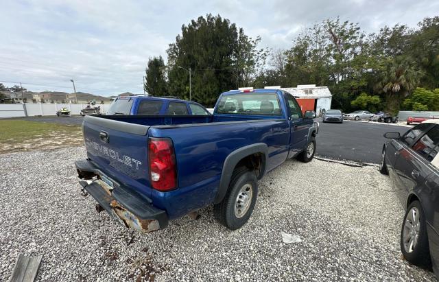 1GCGC24U13Z320796 - 2003 CHEVROLET SILVERADO C2500 BLUE photo 4